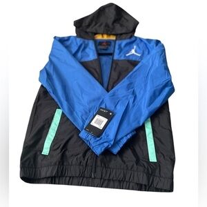 Nike Air Jordan Windbreaker Jacket 95A965-023 Boys Size Small NWT